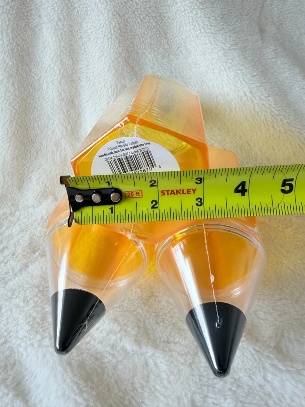 Target Bullseye's Playground Pencil Shaped Novelty Containers - Set of 3 Teacher